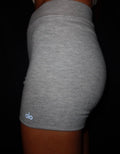 Grey Alo biker-shorts