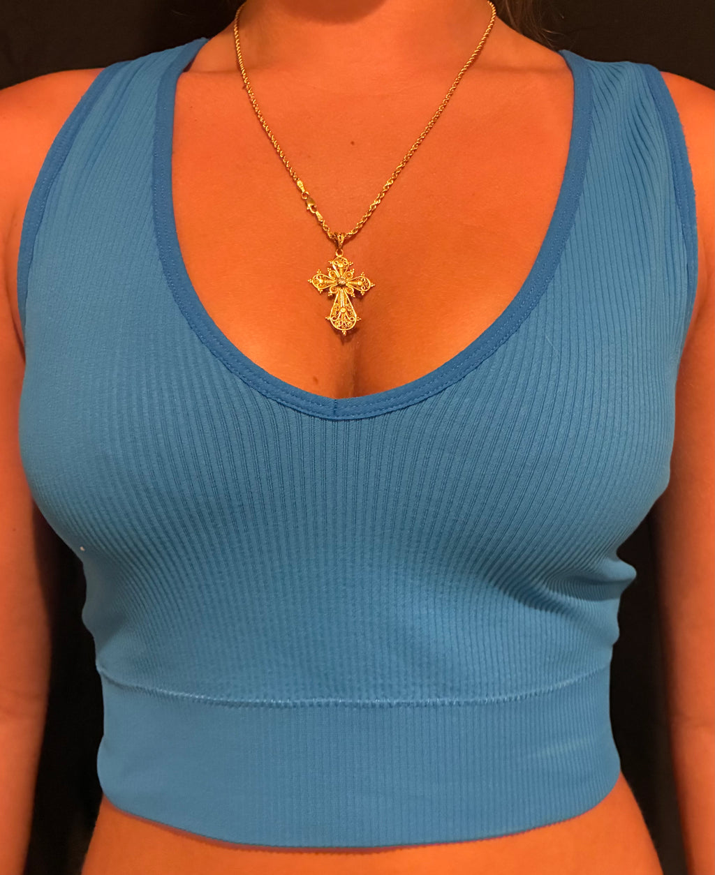 Electric Blue Tanktop