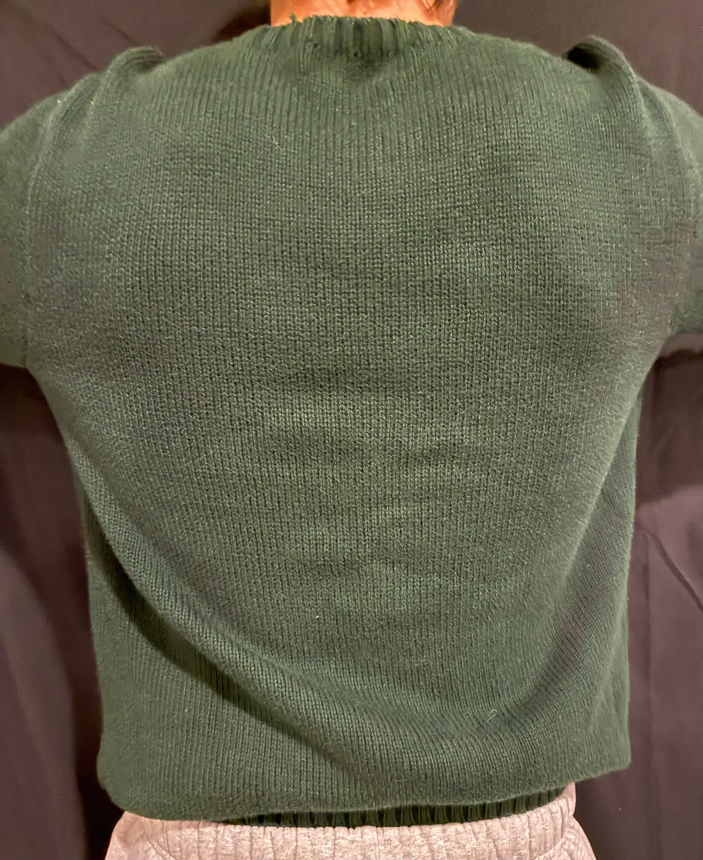 Green Polo Sweater