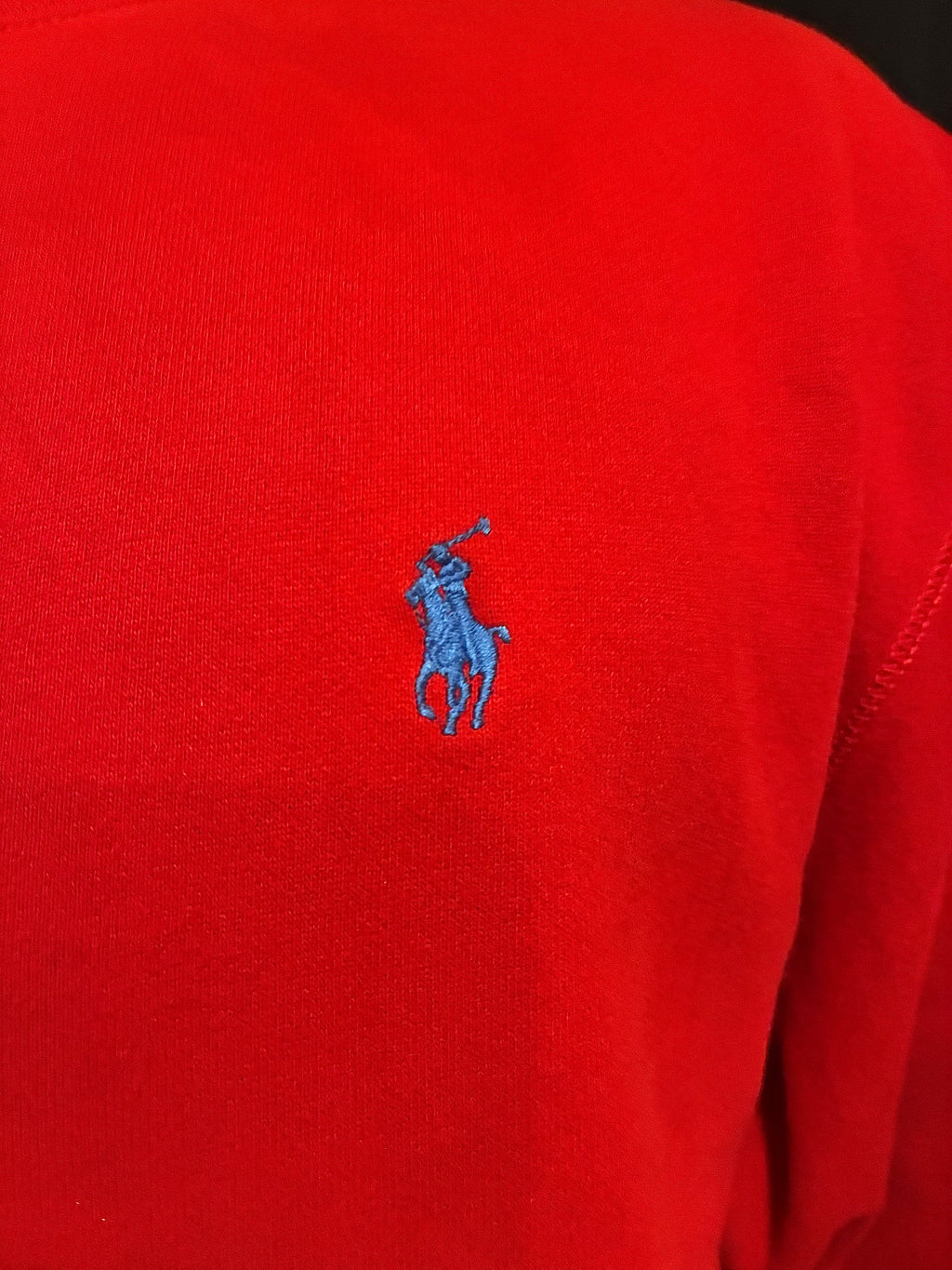 Red Polo Crewneck