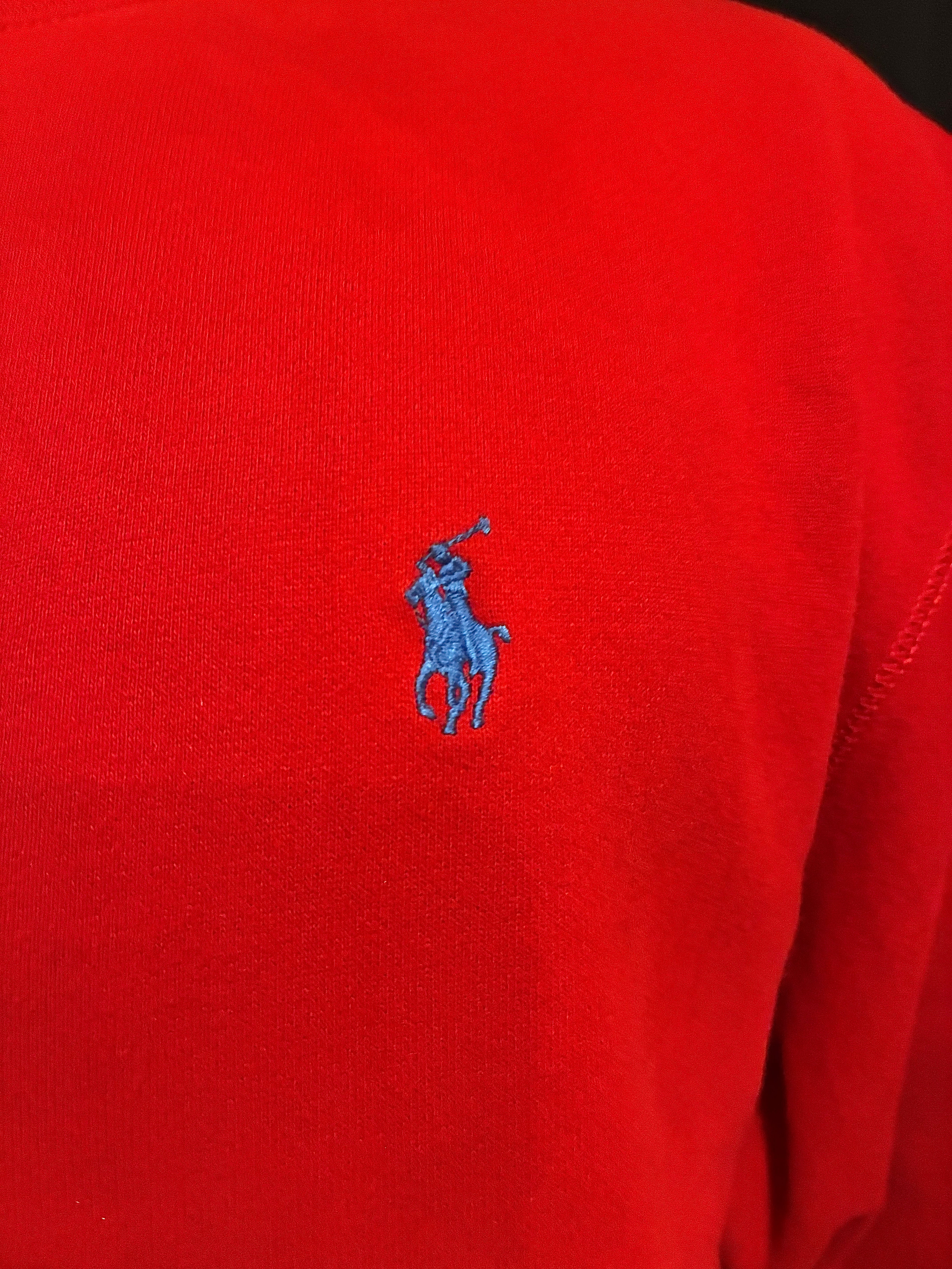 Red Polo Crewneck