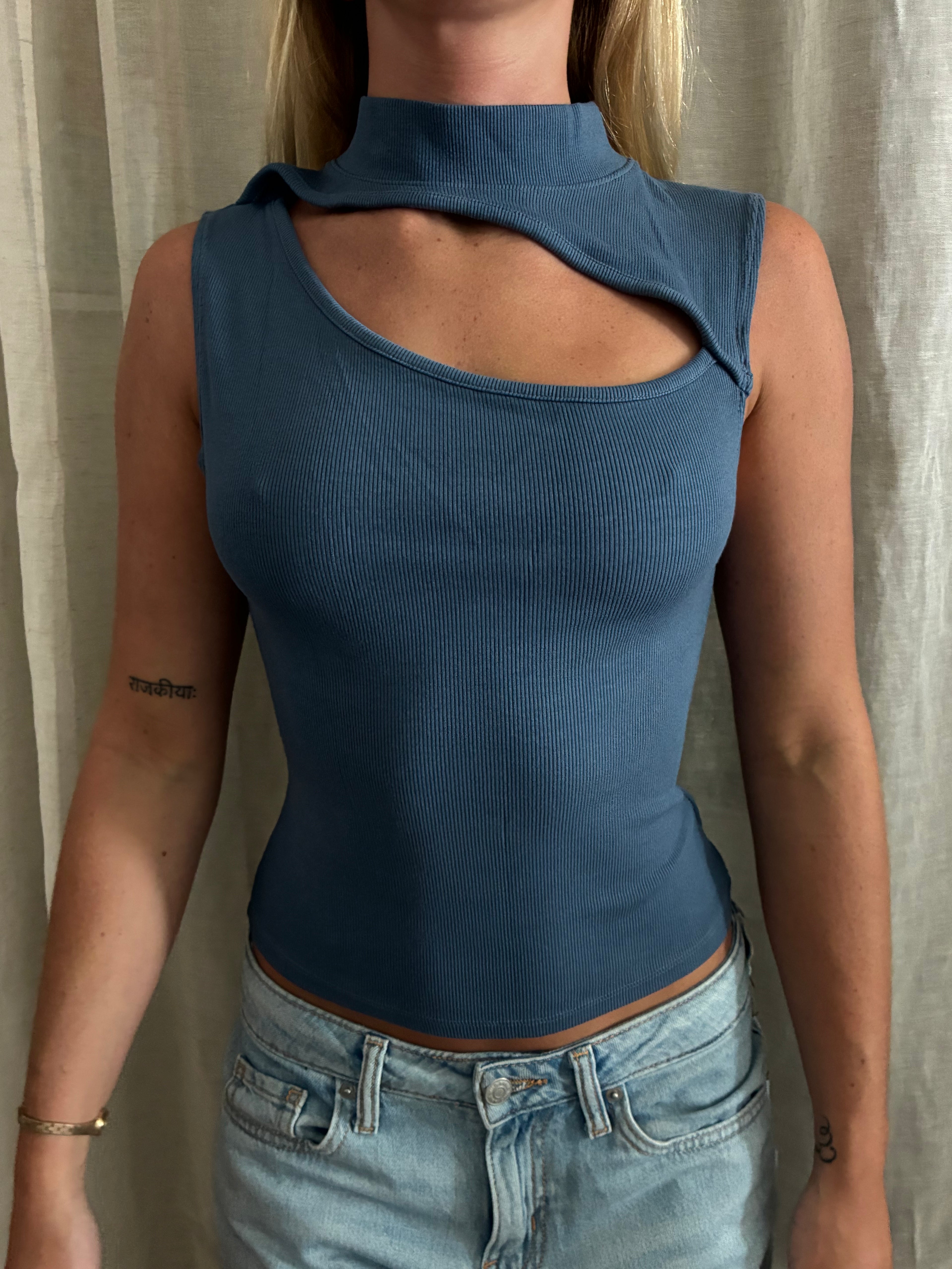 Open-Neck Top